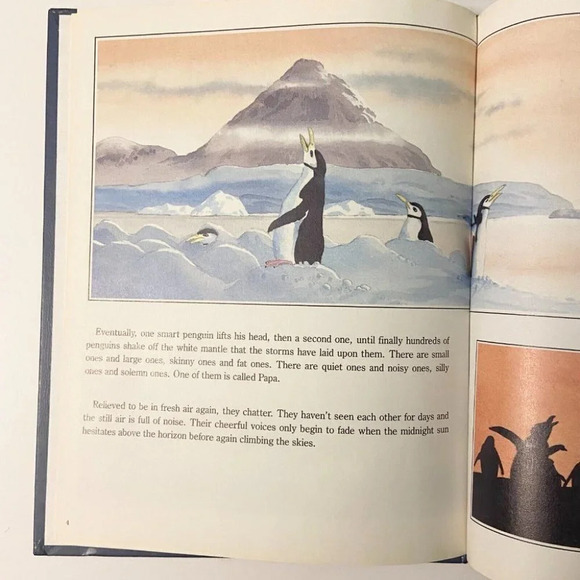Vintage 1990 A Tale of Antarctica Book by Ulco Glimmerveen - Picture 6 of 10